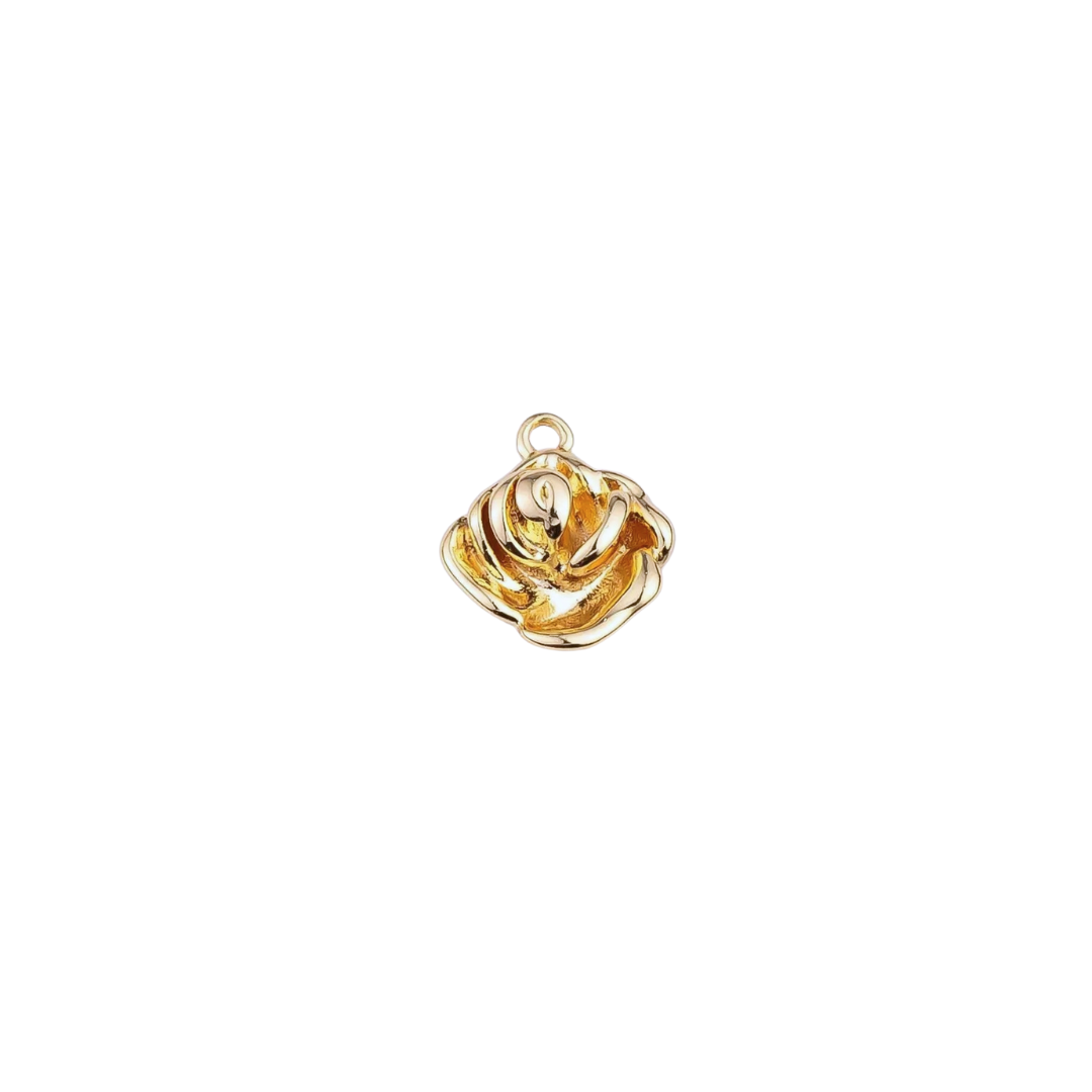 Rose Flower Petals Charm