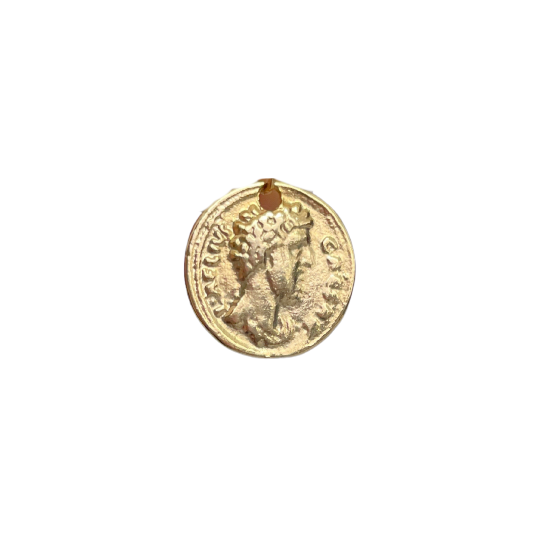 Roman Coin Charm
