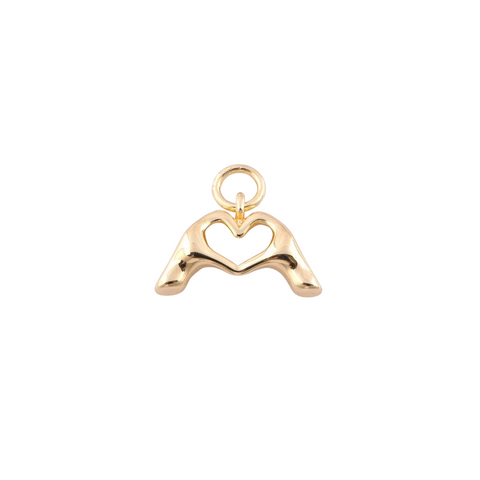 Heart Hands Charm