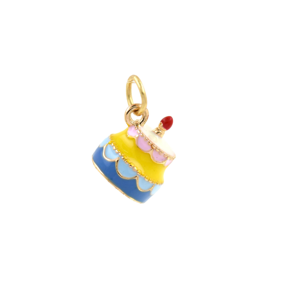 Tiered Birthday Cake Charm