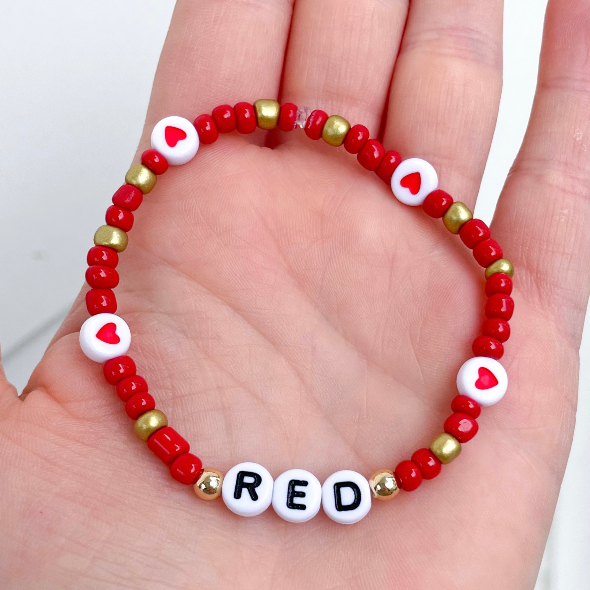 Taylor Swift Red Album Friendship Bracelet