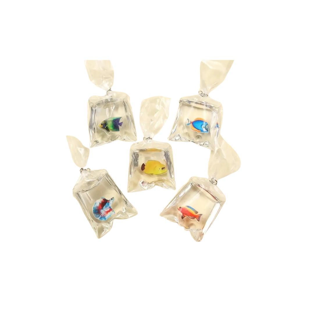 Fish in Bag Charm