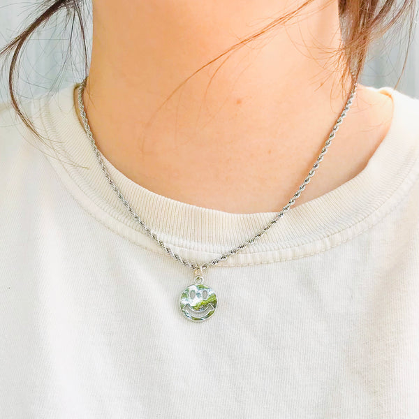 Margot Nyla Smiley Face Necklace