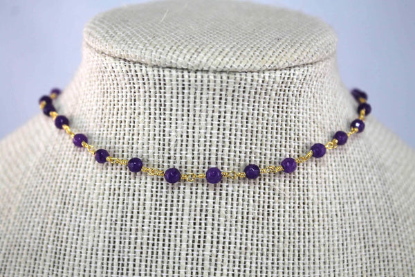 Violet Carolina Necklace