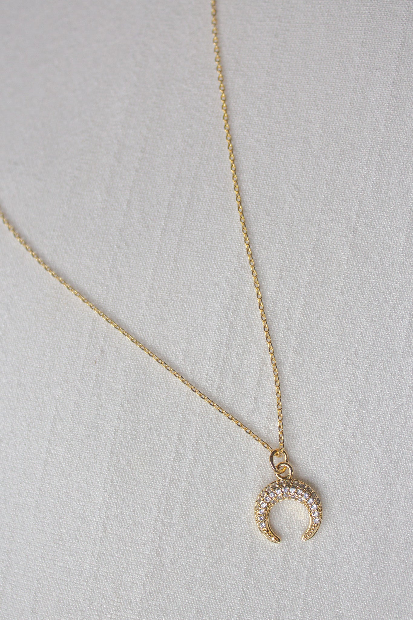 Dainty Crescent Necklace
