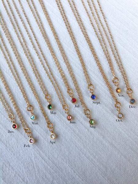 Birthstone Necklace