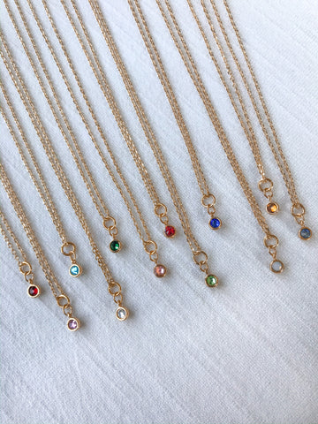 Birthstone Necklace