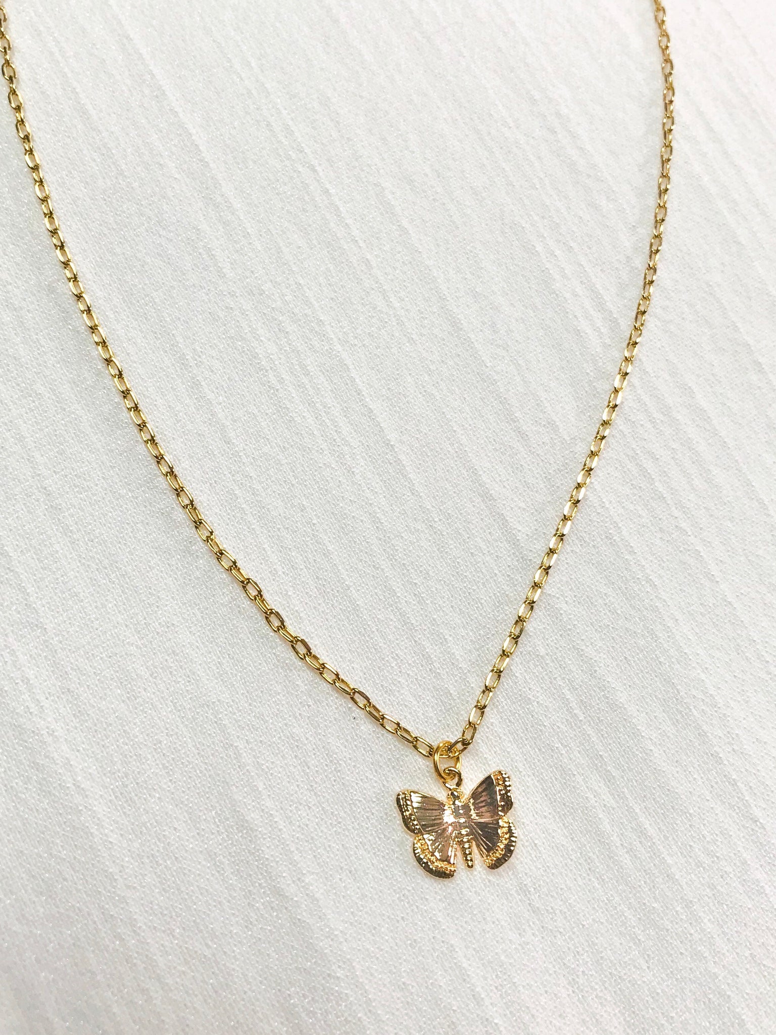 Dainty Butterfly Necklace