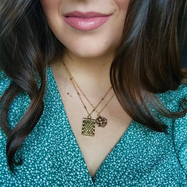 Chaney Mirabella Coin Necklace