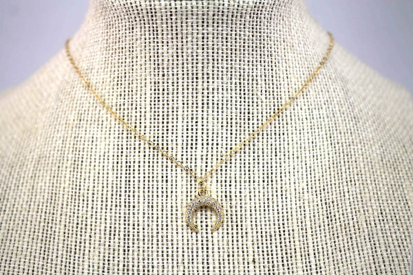 Dainty Crescent Necklace